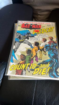 Batman And Wildcat Comic