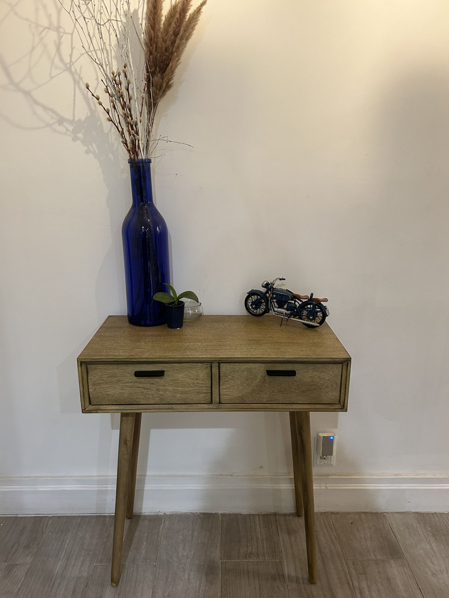 Olsen Mid-Century 2-Drawer Console Table