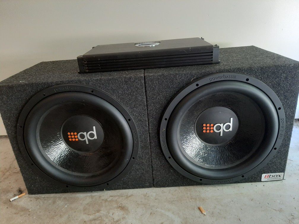 15 in subs with amp