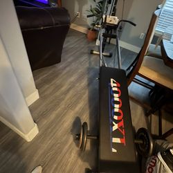 Total 4000lx  Workout Bench 