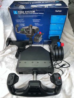 AITEK PRO FLIGHT YOKE AND 3-LEVER QUADRANT MODULEy FOR PC