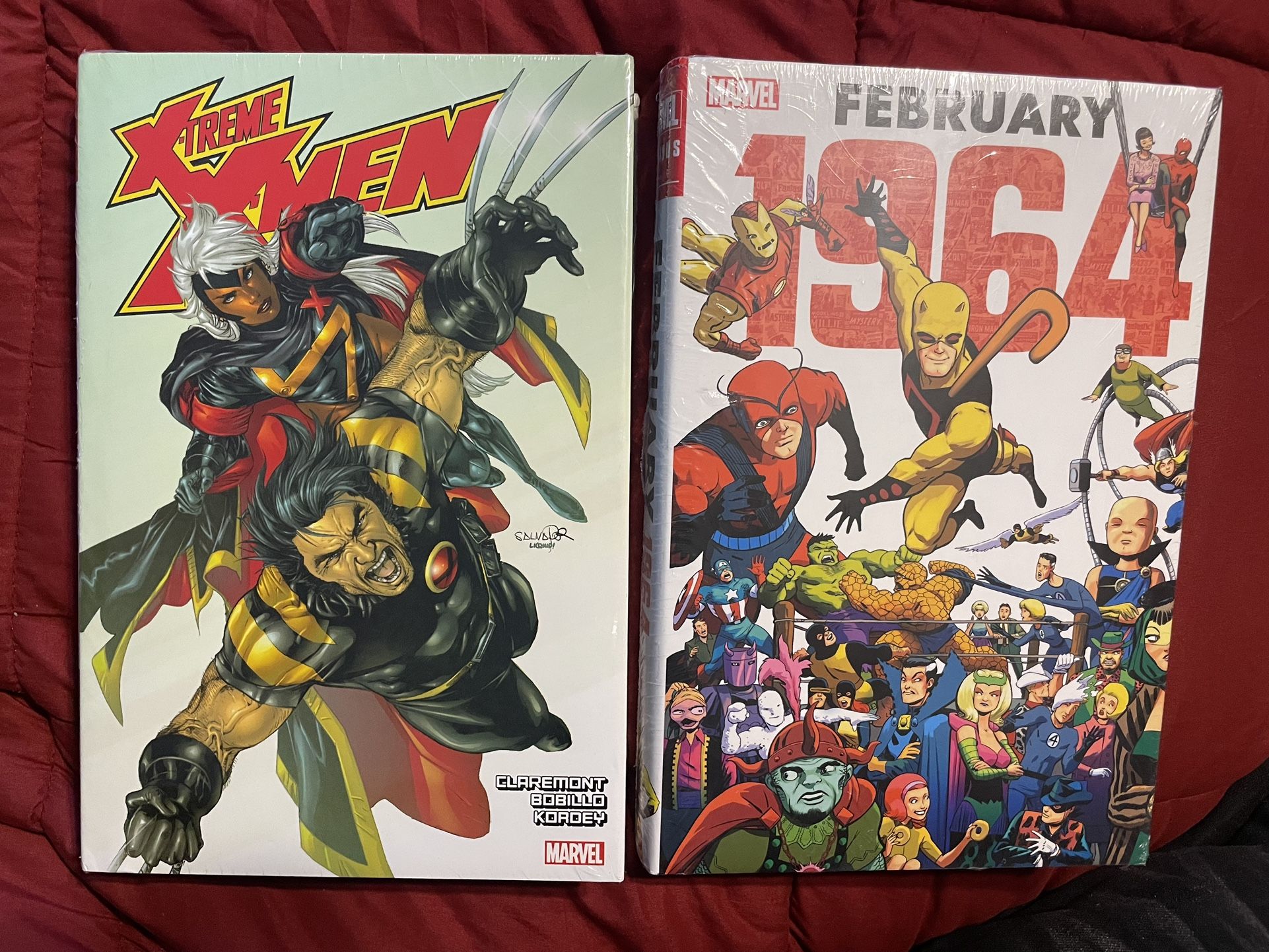 Marvel Hard Cover Books (factory Sealed)