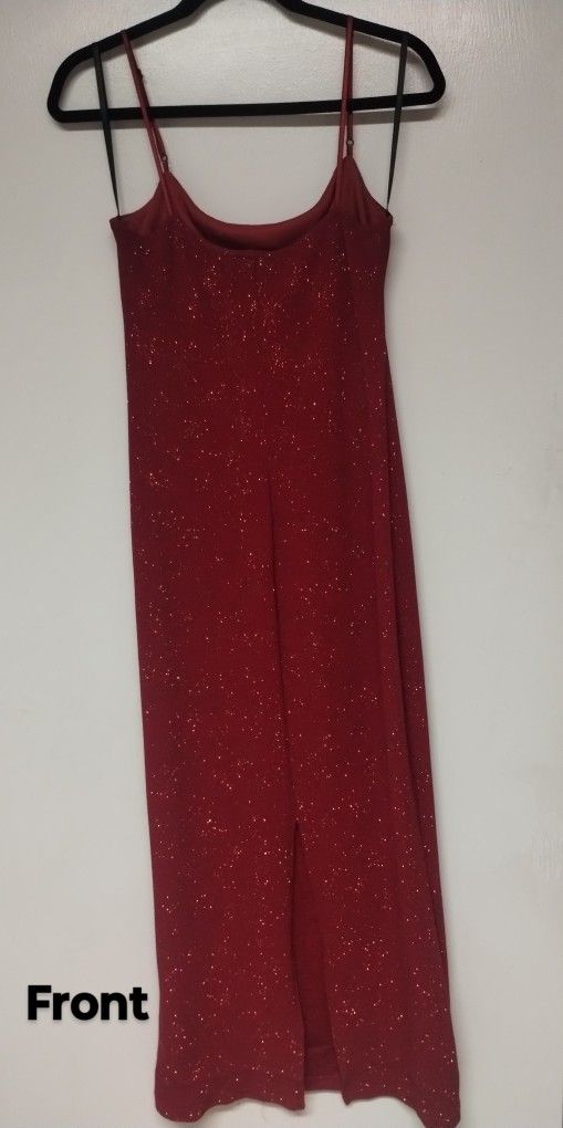 Sparkle Red Evening Dress