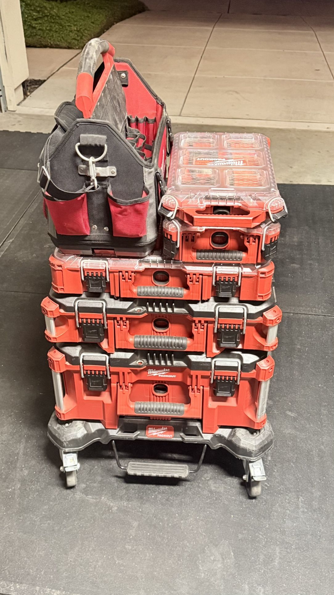 Milwaukee PACKOUT Bundle — 7 Pieces