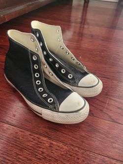 Black Converse Size W8 M6