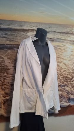 white dressy jacket