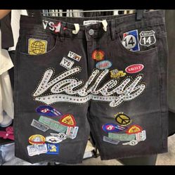 VALE FOREVER 1980s Jorts 