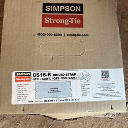 Strong Tie Roll Strap 25 F