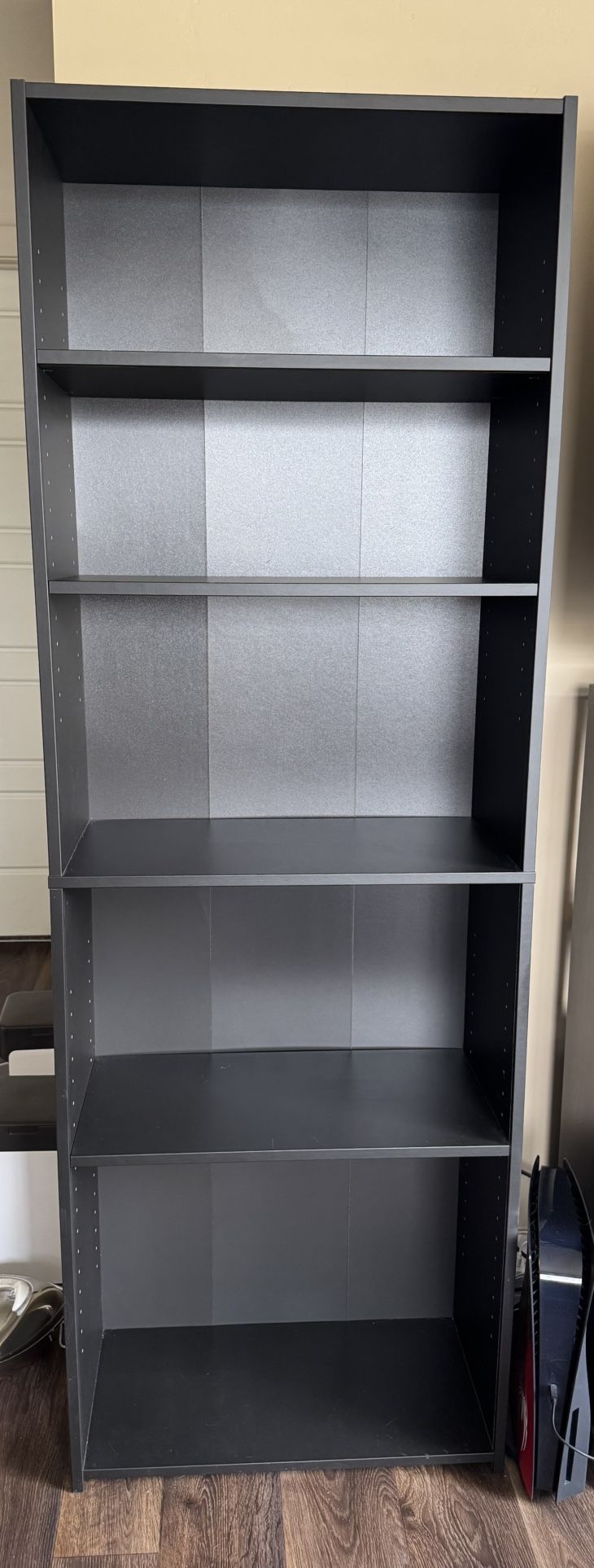 Black Bookshelves