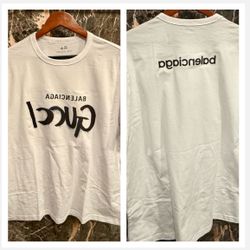Brand new Mens 100% cotton t shirt with arm tag  kawsxlouibouton