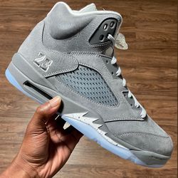Jordan 5 Wolf Grey Size 13