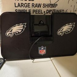 NFL Eagles, speaker with cord and remote