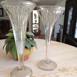 Antique Sun Purple  Glass Shelf Supports. 