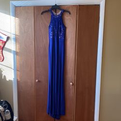 Blue Halter Top dress