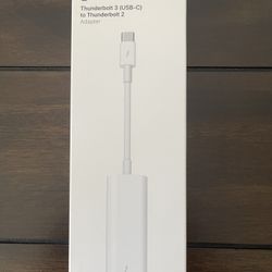 New  Thunderbolt 3 (USB-C) to Thunderbolt 2 Adapter