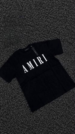 Amiri Black Logo T-Shirt