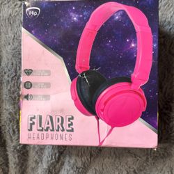 I Hip Flare Headphones - Pink