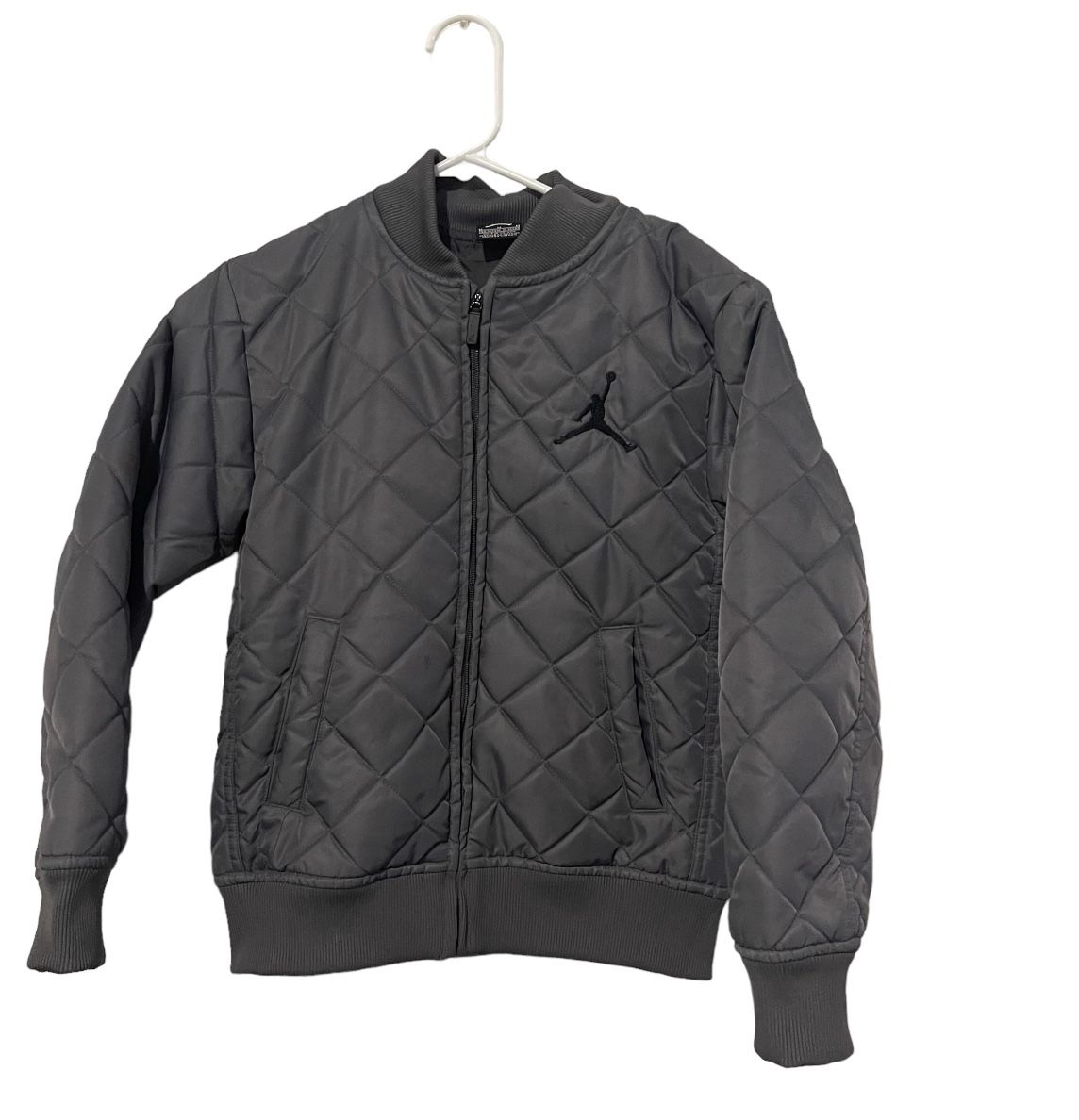 Nike Air Jordan Jacket Boys Medium Jumpman Quilted Puffer Jacket 10-12Youth Coat
