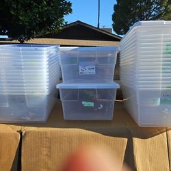 16qt Storage Box With Lid