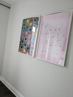 Set Of 2 Art Prints, Originally $150