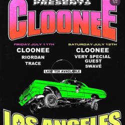 Cloonee Ticket Saturday 7/12
