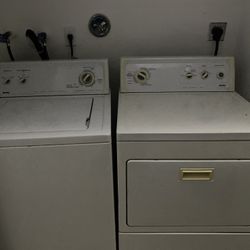 Kenmore Washer and Dryer