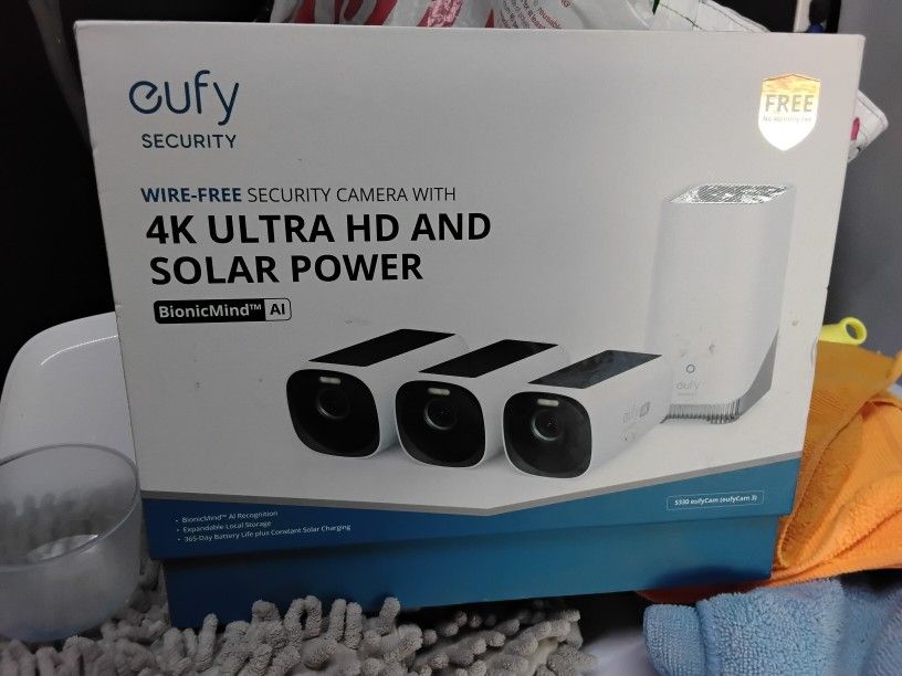 Eufy 4k Ultra HD Solar Security Camera System