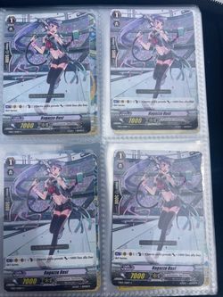 Anime cards lot