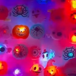 Led Halloween Rings 