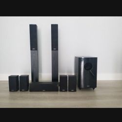 Sorround Sound Receiver, Home Theater.