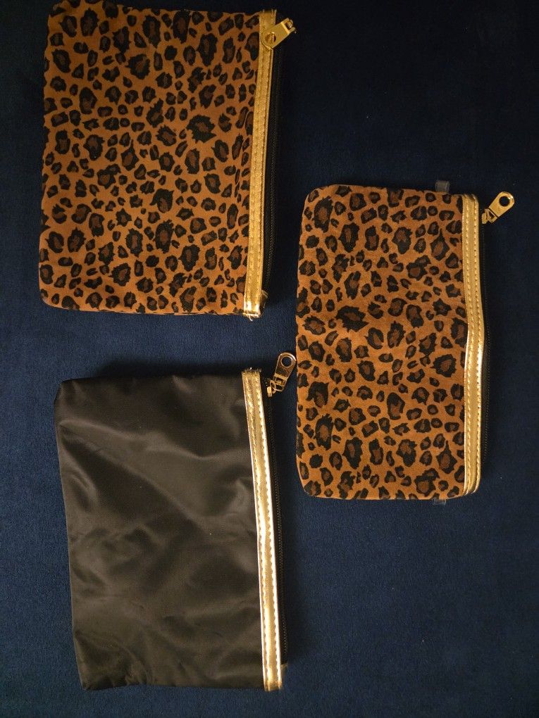 3 Make Up Or Travel Bags