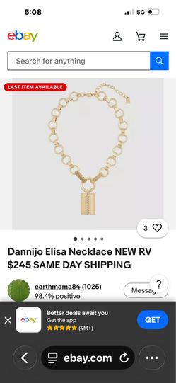 Dannijo Elisa Necklace