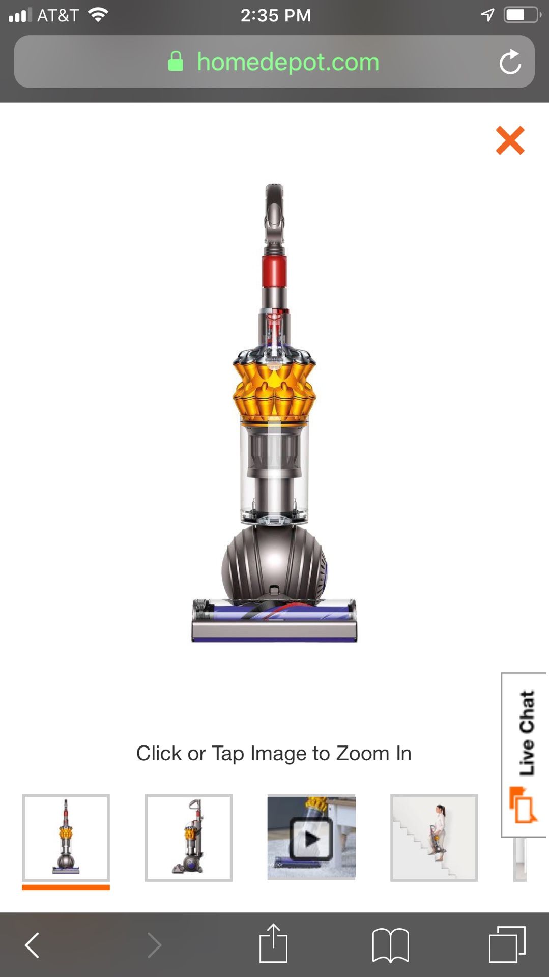 Used Dyson vacuum for sale