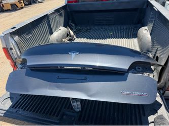 Tesla model 3 2017/2023 trunk lid shell