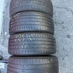 Set of 4 Nice Tires 225/45/17 ( We Install & Balance)