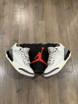 Jordan 3 Reimagined White Cement Size 9.5 Mens as