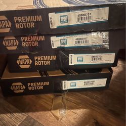2009-2014 Hyundai Genesis car Front and Back brake rotors never used still in packaging