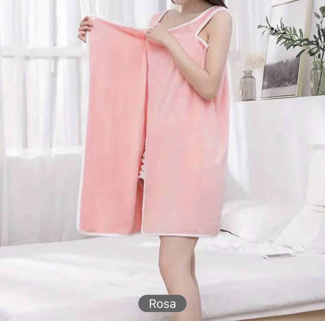 bata de baño mujer toalla