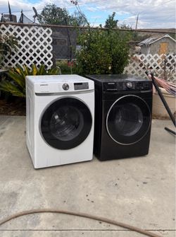 Samsung Front Load Washer and Dryer Set