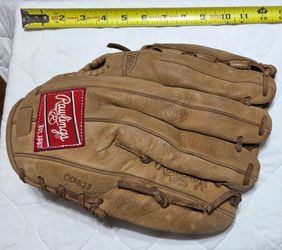 Left Handed Rawlings RSB Series SL125P 12.5" baseball/softball glove in good used condition
