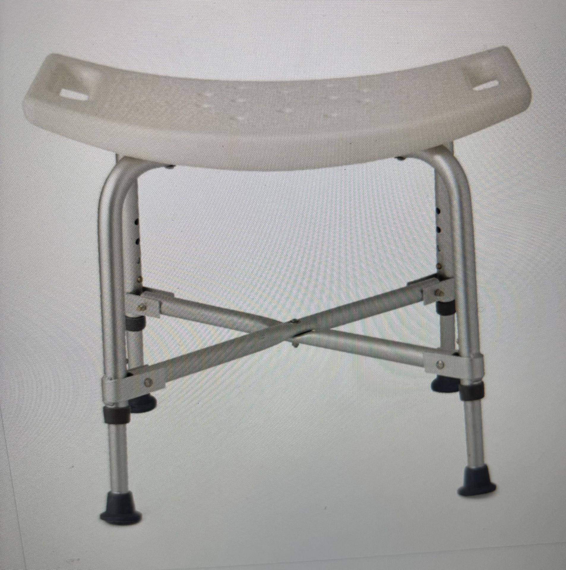 Shower Safety Chair without Back, Bariatric (heavy duty)