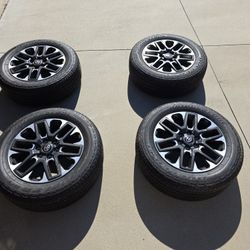 Toyota Tacoma 18” Wheels & Bridgestone Tires – Excellent Condition