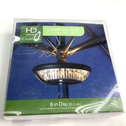 HD Designs Umbrella Light Warm White LED light *NEW*