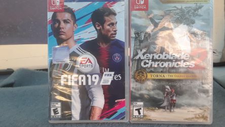 NINTENDO SWITCH 19 Champions Edition Fifa 19 and Nintendo SWITCH Xenoblade Chronicles 2 Torna -The Golden Country