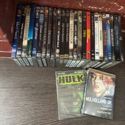 factory Sealed Dvds (taking Offers)