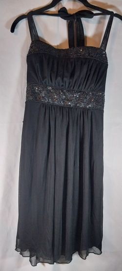 Love Tease Black Halter Top dress short Dress