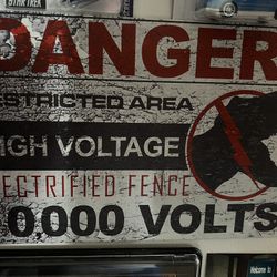 Dinosaur 🦖 Tin Sign