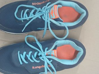 🔥 KangaROOS Men’s Size 11 Sneakers – Navy/Teal – Retro Vibe – Clean & Ready 🔥