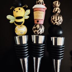 Custom Wine, Stoppers, Keychains, Wine, Glass, Charms, And More