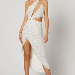 Winona Asymmetrical Bridal Dress 